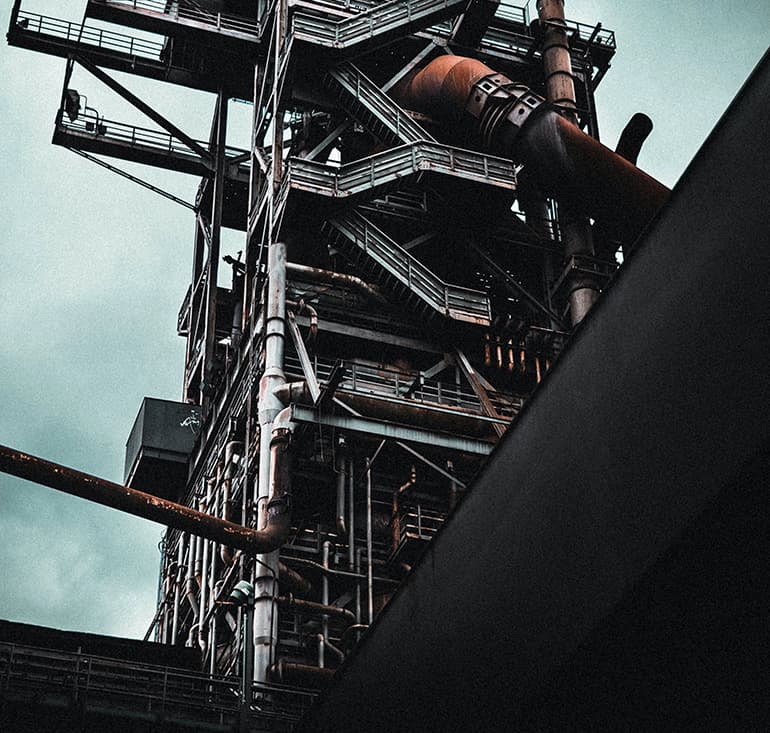 Industrieanlage in Duisburg