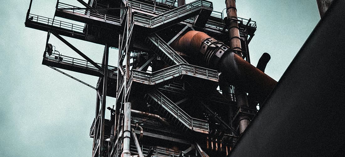 Industrieanlage in Duisburg